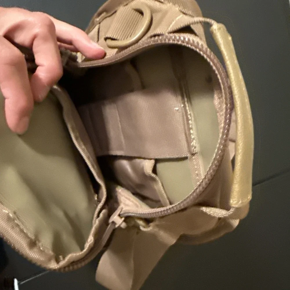 Wolf Tactical Cross Bag- Brown -Very Good Condition-Except For Initial Inside